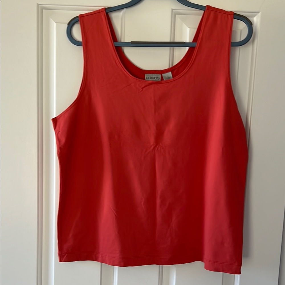 Chico's Vibrant Red Tank Top